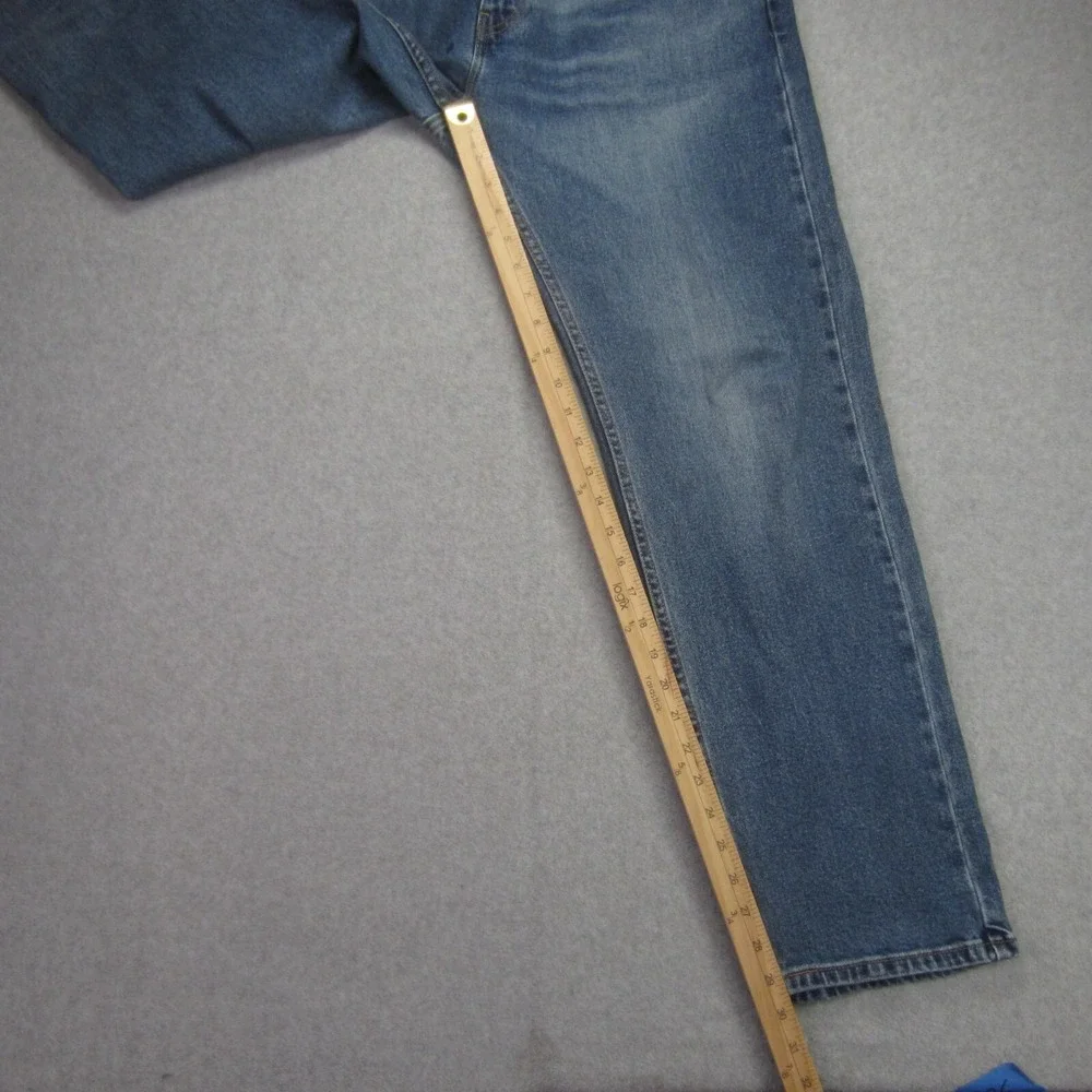 Levis 505 Mens Jeans 34x30 (Tag 36x30)‎ Blue Straight Leg Classic Fit Denim